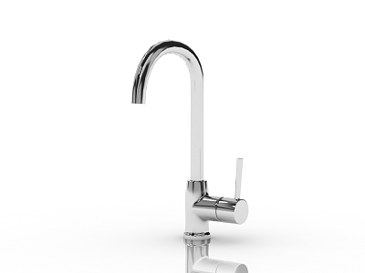 Modern faucet 3d model