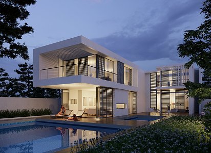 Modern Villa 3d model