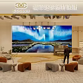 Modern Clothing Store Interior With Display Racks Fashion Apparel And Bright Lighting