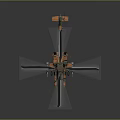 Modern Helicopter Apache Gunship Helicopter Aircraft Gunship 3d model