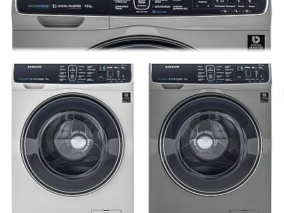 Modern washing machine model