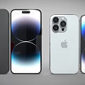 Apple iPhones With Different Colors And Camera Designs For Digital Devices