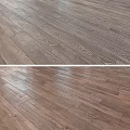 Natural Dark Brown Wooden Flooring With Smooth Surface And Clear Wood Grain