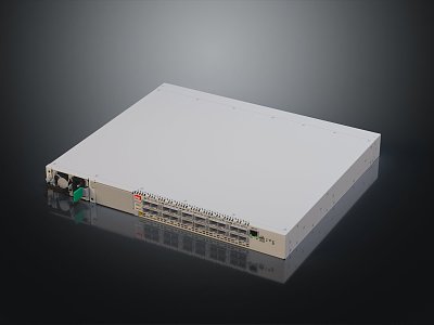 Modern Switches 10 Gigabit Switches 3d model