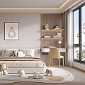 Modern Kids Bedroom With Plush Toys And Cozy Decor