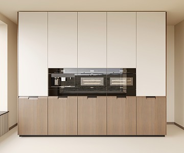 Modern Cabinet Combination Kitchen Stove Oven Dishwasher Kitchen Ornaments Integrated Cabinet Built-in Oven Microwave Oven 3d model