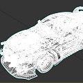 Science Fiction Modified Vehicle Armed Car Future Car Transportation 3d model