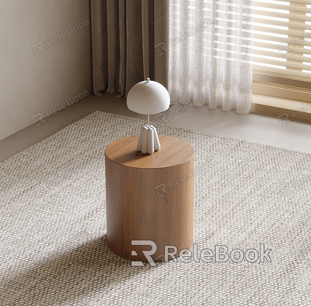 Side corner lamp model