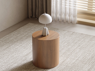 Side corner lamp model