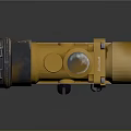Infrared Steiner Laser Pistol Light Source Firearm Sight Firearm Device 3d model