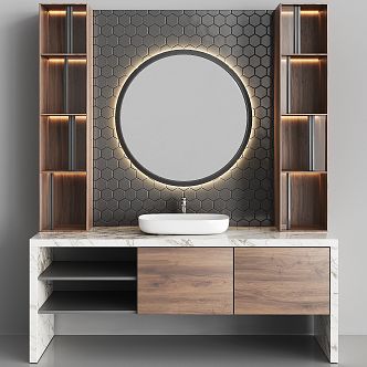 Modern wash basin wash basin 3d model