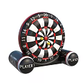 Inflatable Dartboard Sport Equipment With Numbered Target Darts And Player Support Bases