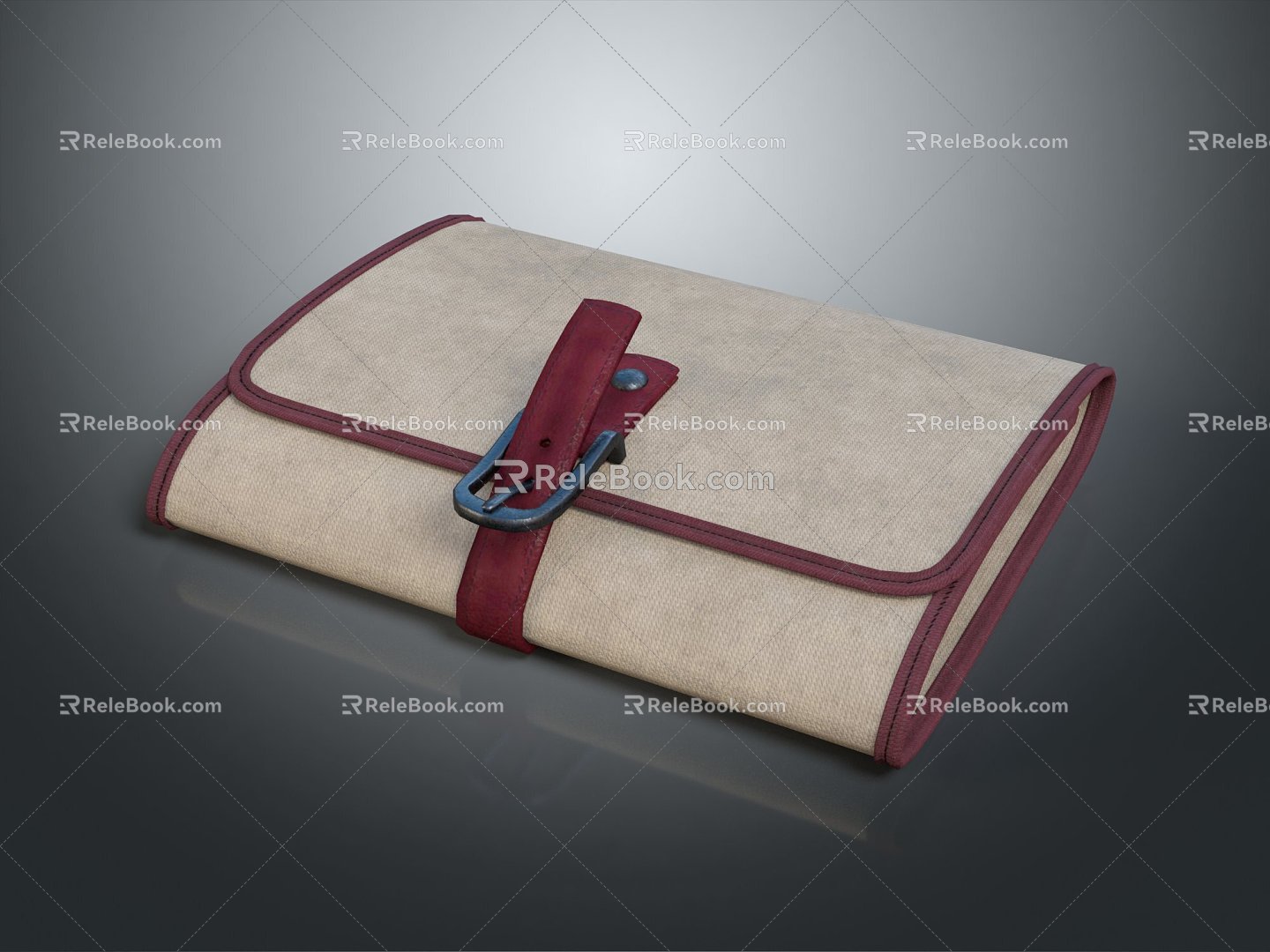 Modern Notebook Book Document 3d model