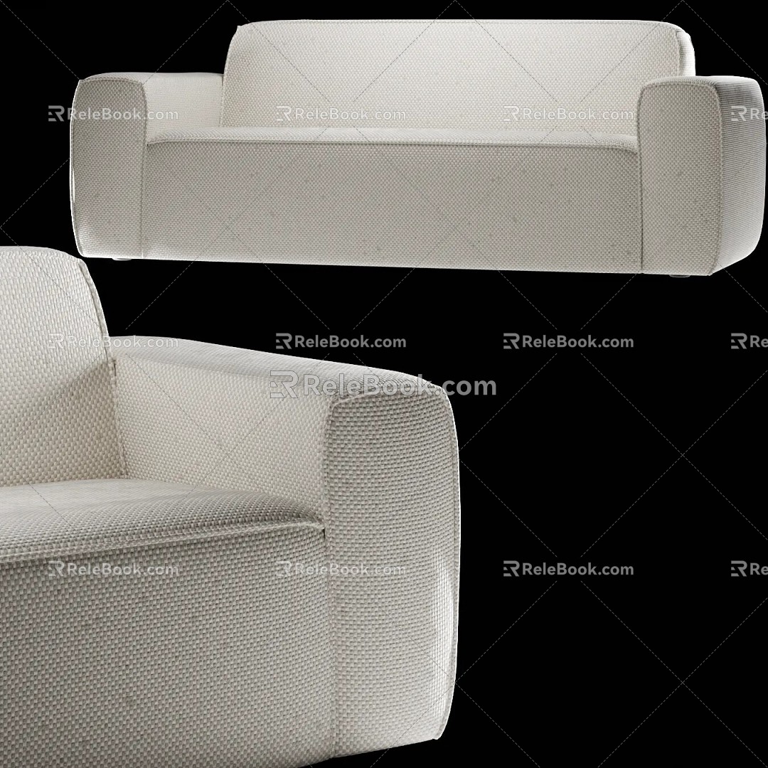 Sofa Double Sofa 3d model