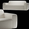 Sofa Double Sofa 3d model