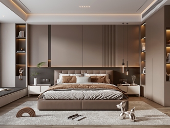 Italian Home Bedroom 3d model