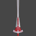 Clarent Sword 3d model
