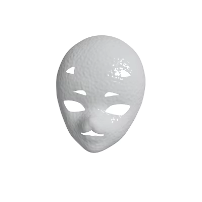 Small Beast Skull Kig Series Beast Head Lightweight Entry-Level Starberry Skull COSPLAY Internet Celebrity Props 3d model