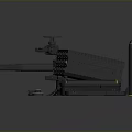 Advanced Weapon Components Featuring Cannon Launcher Ammunition Cylinders And Mechanical Parts