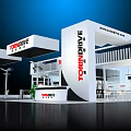 TORINDRIVE Exhibition Booth With Modern Design Hanging Structure And Product