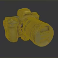 DSLR Camera Card Machine Digital Camera Digital Camera Photographic Equipment 3d model