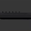 Modern Electronic Audio Mixer Control Panel With Knobs Buttons And Digital