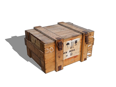 Industrial LOFT box wooden box toolbox packing box model