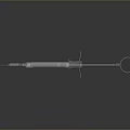 Medical Syringe For Organ And Hair Treatment Medical Procedures