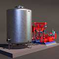 Pressure Tank Pressure Tank 3d model