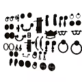 New Chinese handle 3d model