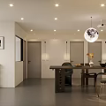 Modern Beauty Hair Salon Interior With Comfortable Chairs Styling Stations And Decorative Plants