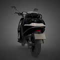 Ola Black Electric Scooter Modern Sleek Design With Headlight And Handlebars