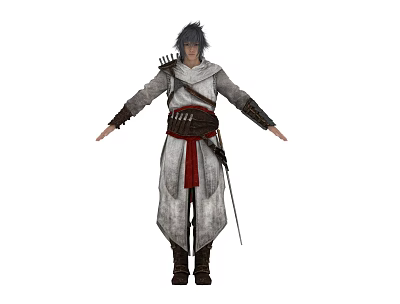 Modern Game Characters 3d model