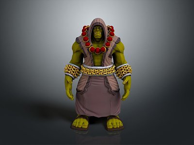 Monster Warrior Alien Monster Alien Monster 3d model