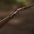 Vintage Classic Rifle With Wooden Stock And Metal Barrel Design Features