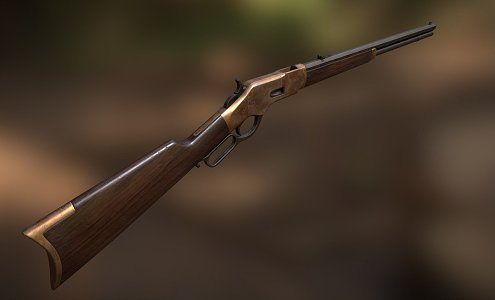 Rifle 3d model