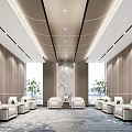 VIP Reception Room Modern Reception Room 3d model