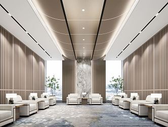 VIP Reception Room Modern Reception Room 3d model