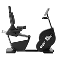 Recumbent Exercise Bike With Ergonomic Seat Digital Display Screen And Adjustable Pedals For Home Fitness