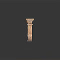 Ornate Stone Fireplace With Arched Opening Carved Details Side Pillars And Decorative Top