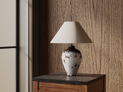 Modern table lamp 3d model