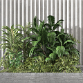 Modern Plant Plant Heap 3d model