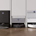 Modern Intelligent Sweeping Robot Mopping Robot Sweeping Robot Intelligent Household Appliances 3d model