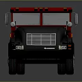 Red WERRIKS Truck Featuring Detailed Classic Design And Branded Exterior
