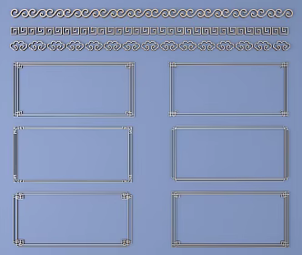 Modern Metal Carving 3d model