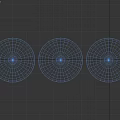 Wooden Components with Dark Brown Dark Gray Light Gray Wood Grain Texture and Circular Knots