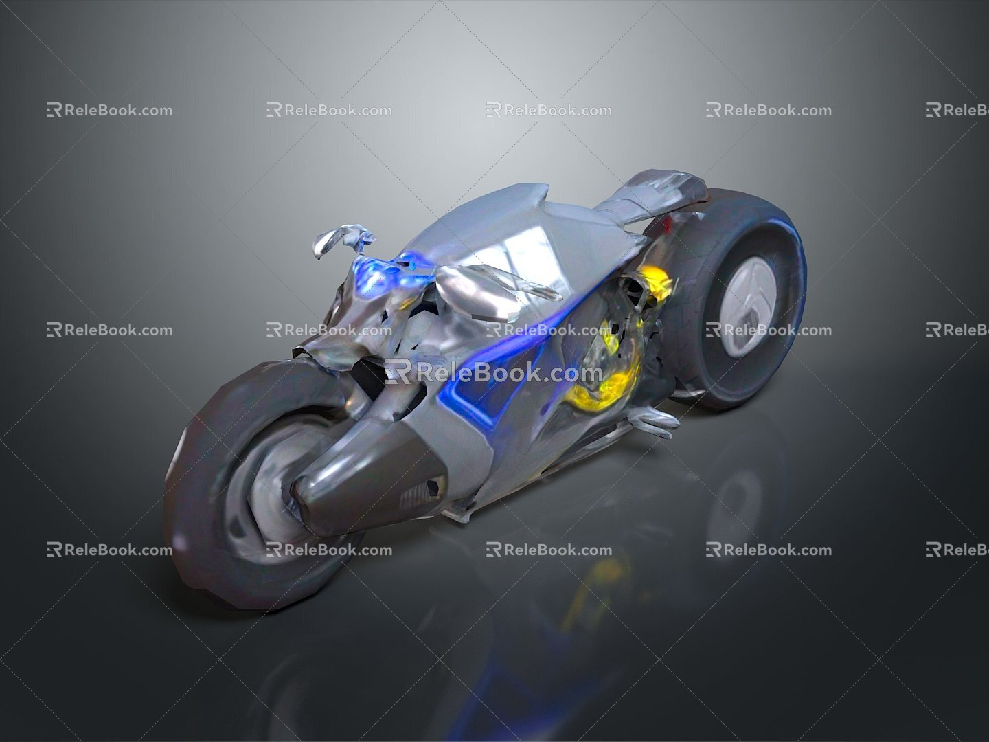 Jet Motorcycle Sci-Fi Motorcycle Concept Motorcycle Flying Car Space Flying Car Space Motorcycle 3d model