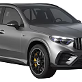 Silver Mercedes AMG SUV With Sporty Exterior And Alloy Wheels