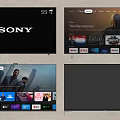 Sony Smart TV Displaying Streaming Movies And Shows With High Definition Screen