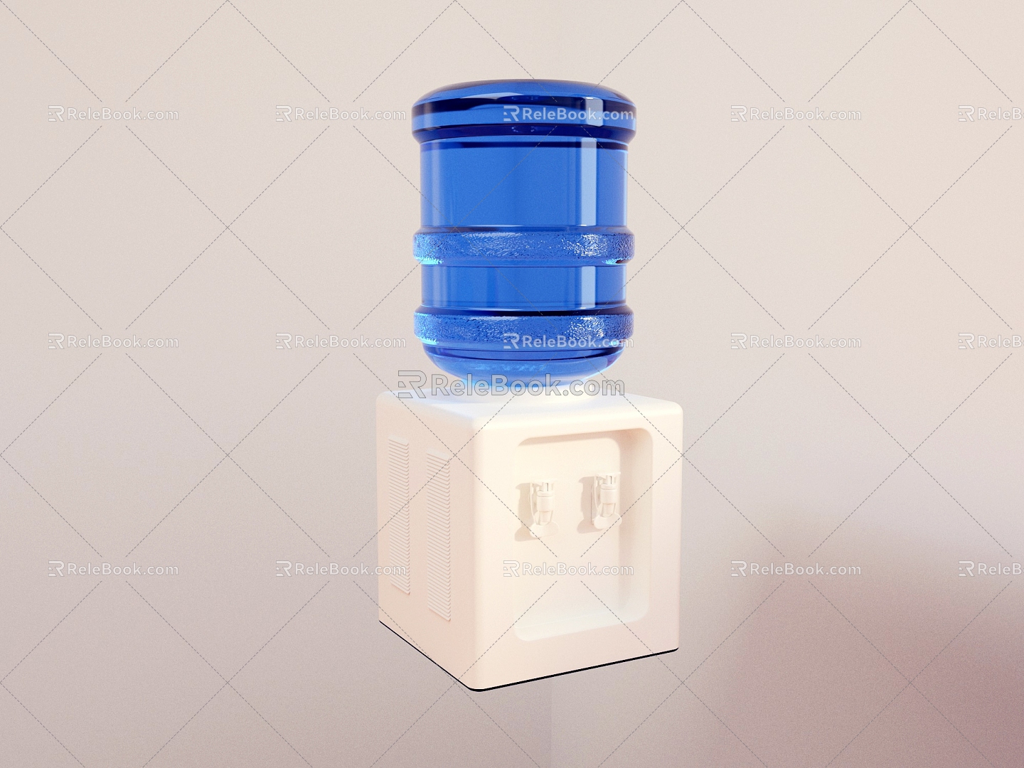 Water dispenser 3d model